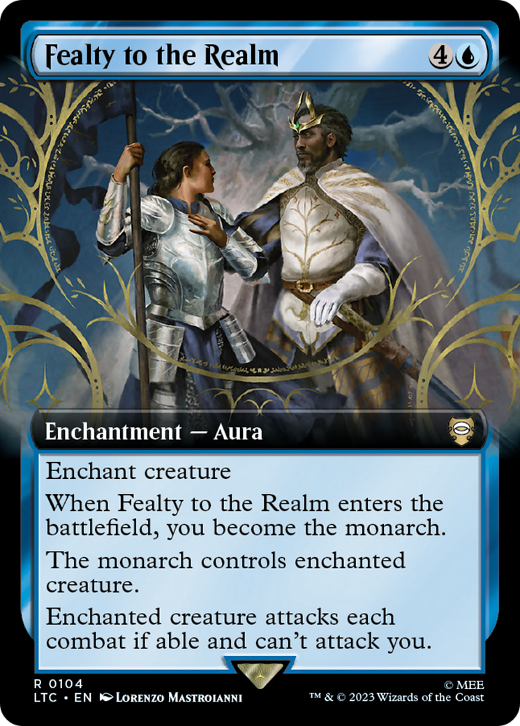 Image of Fealty to the Realm (Extended Art) [The Lord of the Rings: Tales of Middle-Earth Commander]