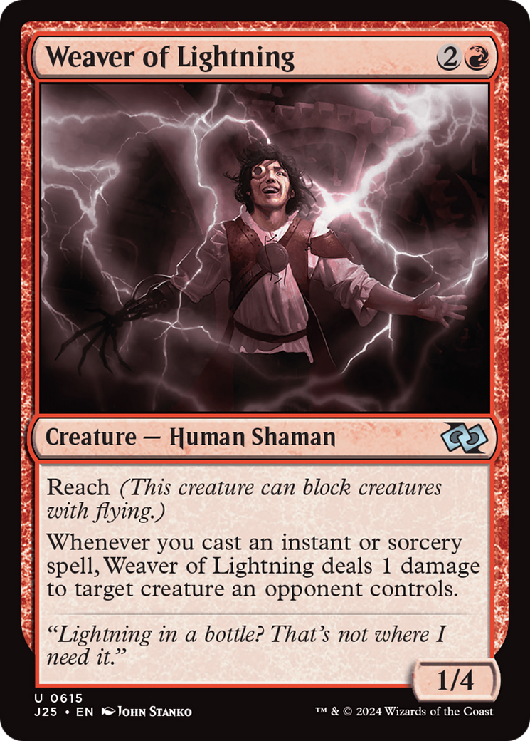 Image of Weaver of Lightning [Foundations Jumpstart]