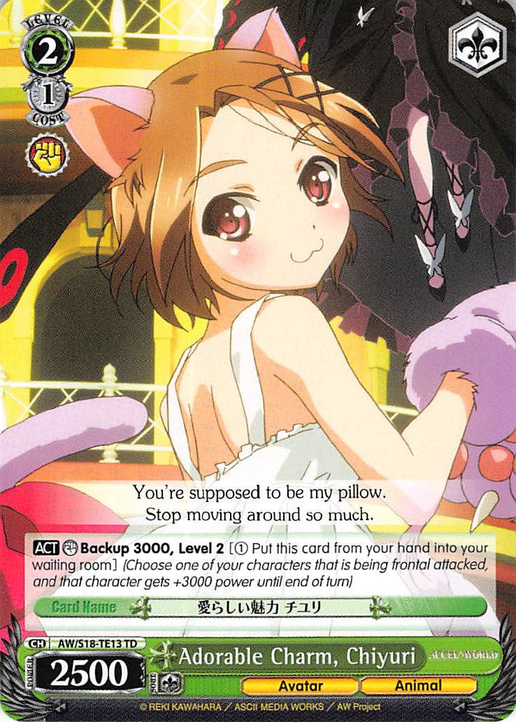 Image of Adorable Charm, Chiyuri (AW/S18-TE13 TD) [Accel World]