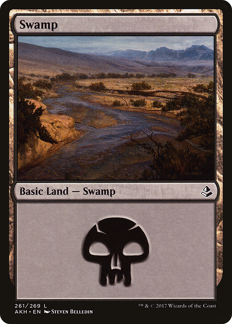 Image of Swamp (261) [Amonkhet]
