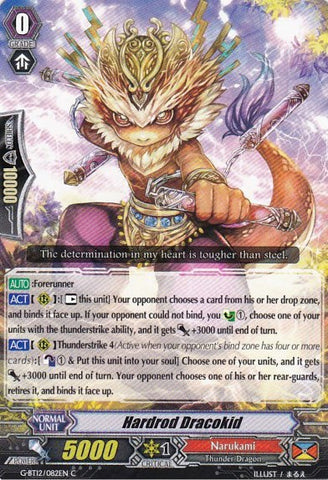 Hardrod Dracokid (G-BT12/082EN) [Dragon King's Awakening]