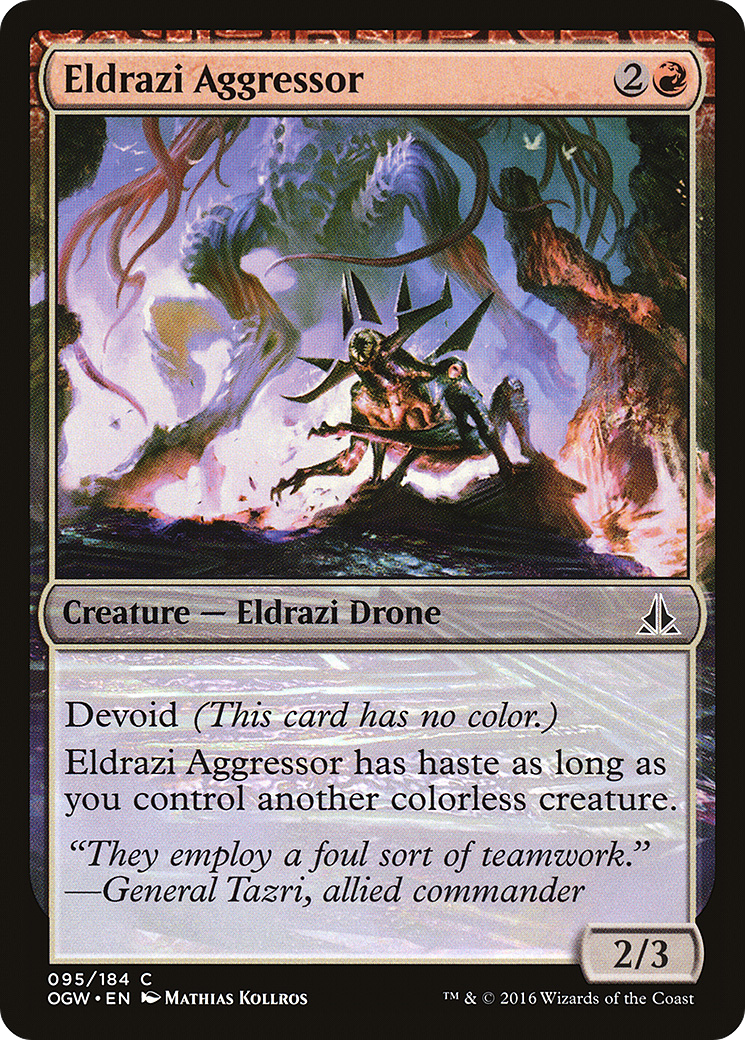 Image of Eldrazi Aggressor [Oath of the Gatewatch]