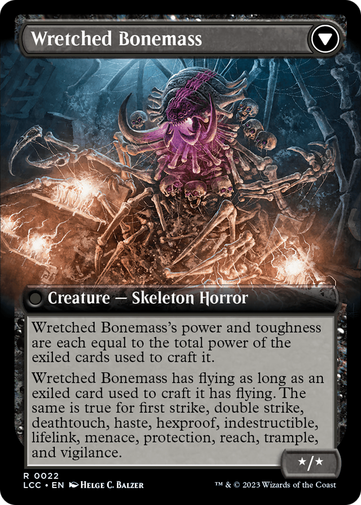 Image of Altar of the Wretched // Wretched Bonemass (Extended Art) [The Lost Caverns of Ixalan Commander]