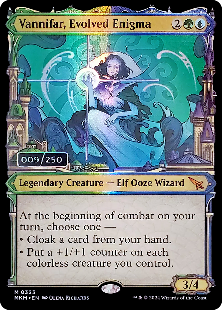 Image of Vannifar, Evolved Enigma (Serialized) [Murders at Karlov Manor]