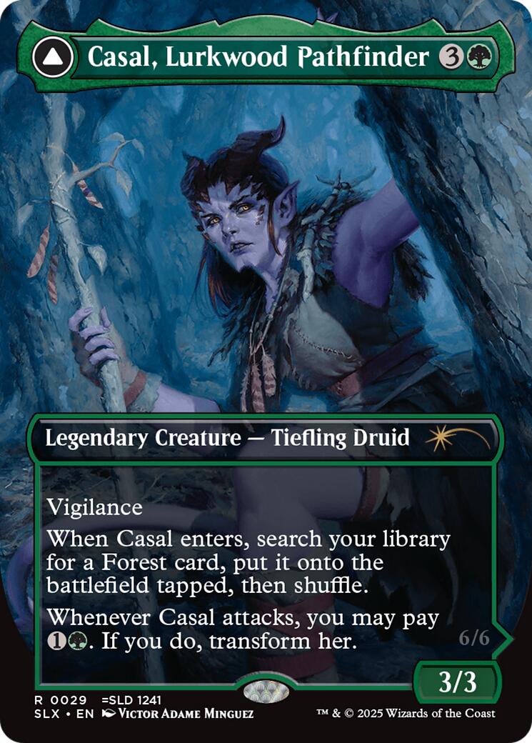 Image of Casal, Lurkwood Pathfinder [Secret Lair: Universes Within]