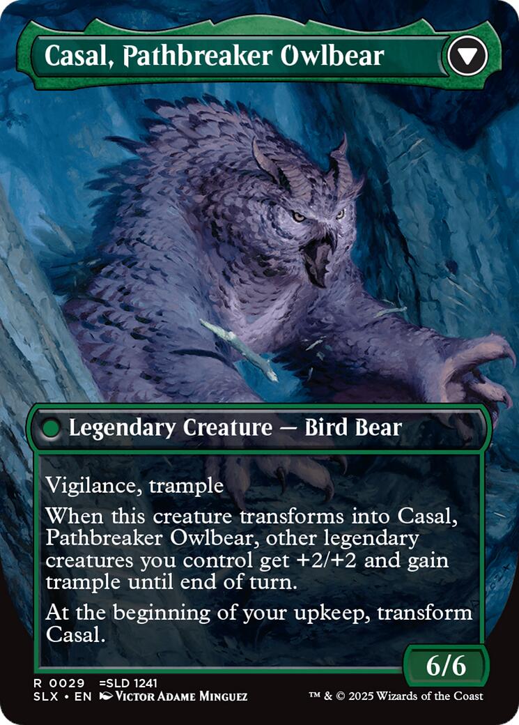 Image of Casal, Lurkwood Pathfinder [Secret Lair: Universes Within]