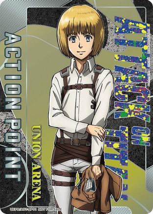 Image of Action Point Card (AP01) (Attack on Titan) (UEPR/AOT-AP01) - Union Arena Promotion Cards Foil