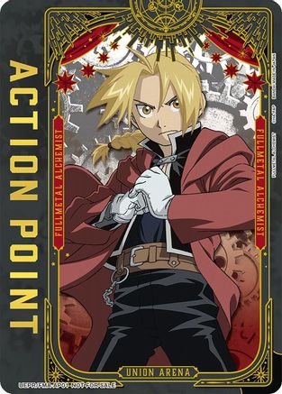 Image of Action Point Card (AP01) (FULLMETAL ALCHEMIST) (UEPR/FMA-AP01) - Union Arena Promotion Cards Foil
