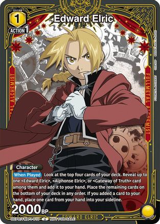 Image of Edward Elric (UEPR/FMA-1-010) - Union Arena Promotion Cards
