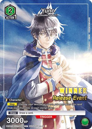 Image of Yuno (Release Event Winner) (UEPR/BCV-1-056) - UE08BT Black Clover Release Event Cards Foil