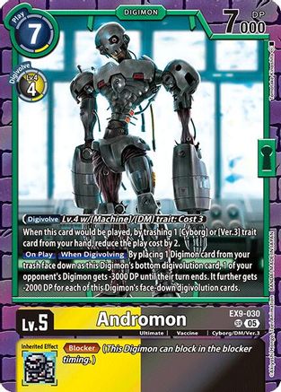 Image of Andromon [EX9-030] [Versus Monsters]