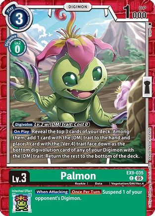 Image of Palmon [EX9-035] [Versus Monsters]