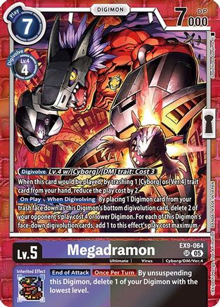 Image of Megadramon [EX9-064] [Versus Monsters]