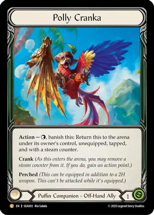 Image of Polly Cranka (Rainbow Foil) [SEA003] (High Seas)  Rainbow Foil