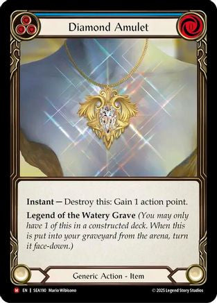 Image of Diamond Amulet (Rainbow Foil) [SEA190] (High Seas)