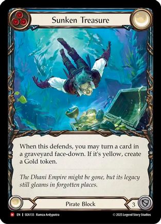 Image of Sunken Treasure (Regular) [SEA133] (High Seas)