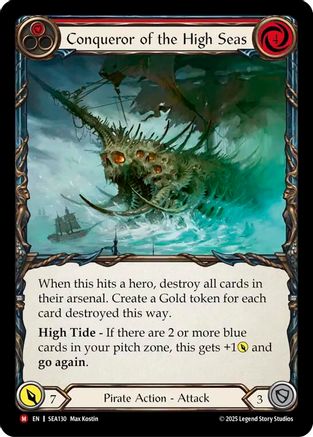 Image of Conqueror of the High Seas (Regular) [SEA130] (High Seas)