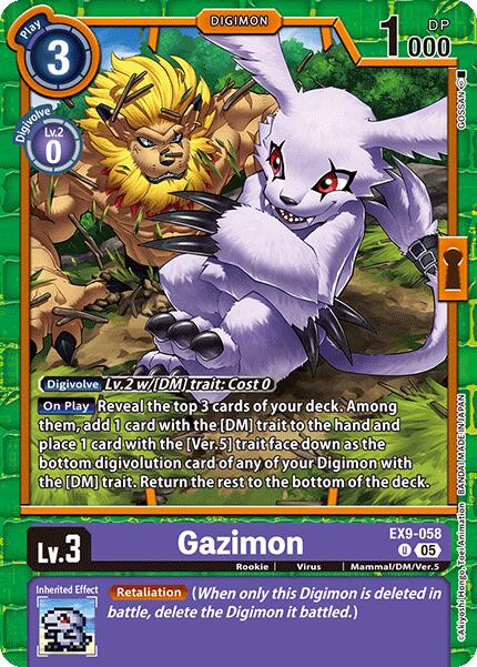 Image of Gazimon [EX9-058] [Versus Monsters]