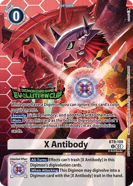 Image of X Antibody [BT9-109] (Evolution Cup 2025 Vol. 1) [X Record]