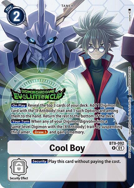 Image of Cool Boy [BT9-092] (Evolution Cup 2025 Vol. 1) [X Record]