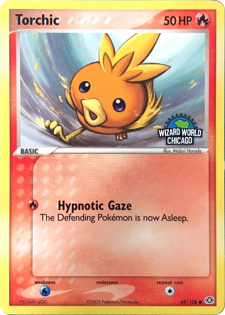 Image of Torchic (69/106) (Wizard World Chicago) [Miscellaneous Cards]