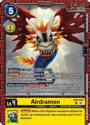Image of Airdramon [EX9-025] [Versus Monsters]