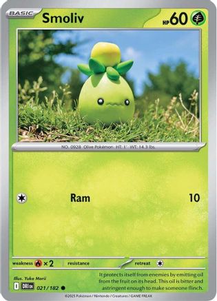 Image of Smoliv (021/182) [Scarlet & Violet: Destined Rivals]