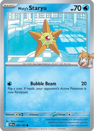 Image of Misty's Staryu (046/180) [Scarlet & Violet: Destined Rivals]