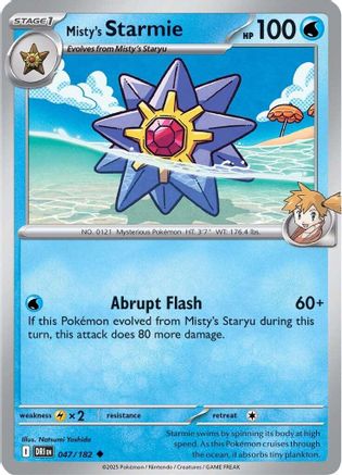 Image of Misty's Starmie (047/182) [Scarlet & Violet: Destined Rivals]