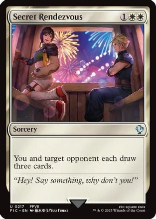 Image of Secret Rendezvous (0217) [FINAL FANTASY Commander]