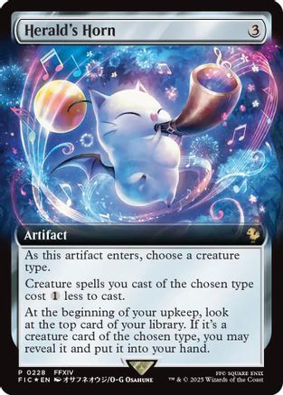 Image of Herald's Horn (Extended Art) [FINAL FANTASY Promos]