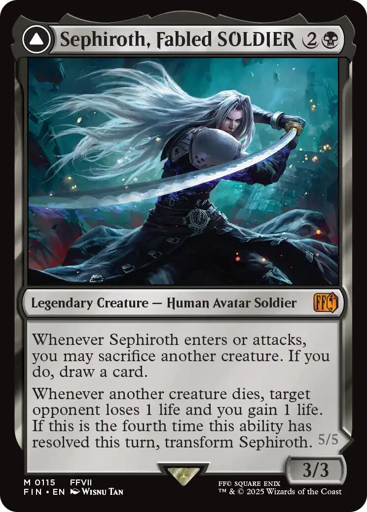 Image of Sephiroth, Fabled SOLDIER // Sephiroth, One-Winged Angel [FINAL FANTASY]
