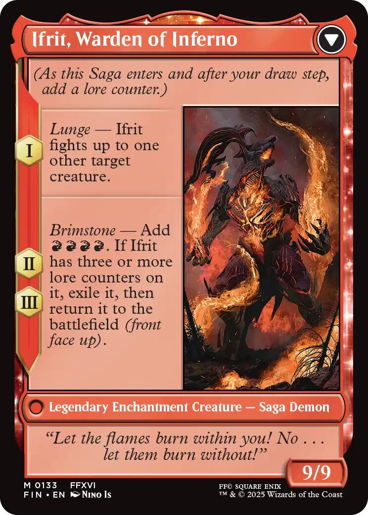 Image of Clive, Ifrit's Dominant // Ifrit, Warden of Inferno [FINAL FANTASY]