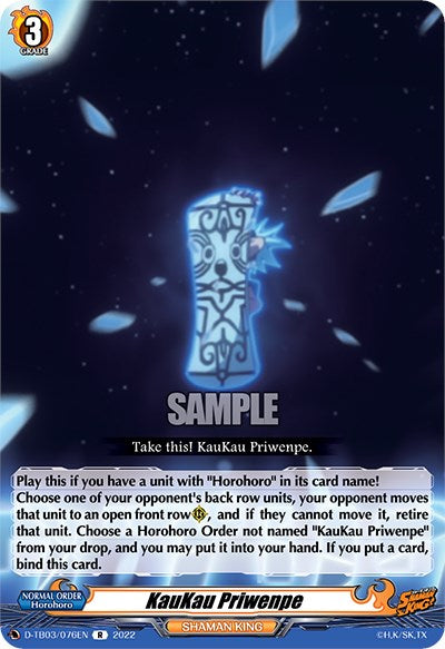 Image of KauKau Priwenpe (D-TB03/076EN) [Shaman King]