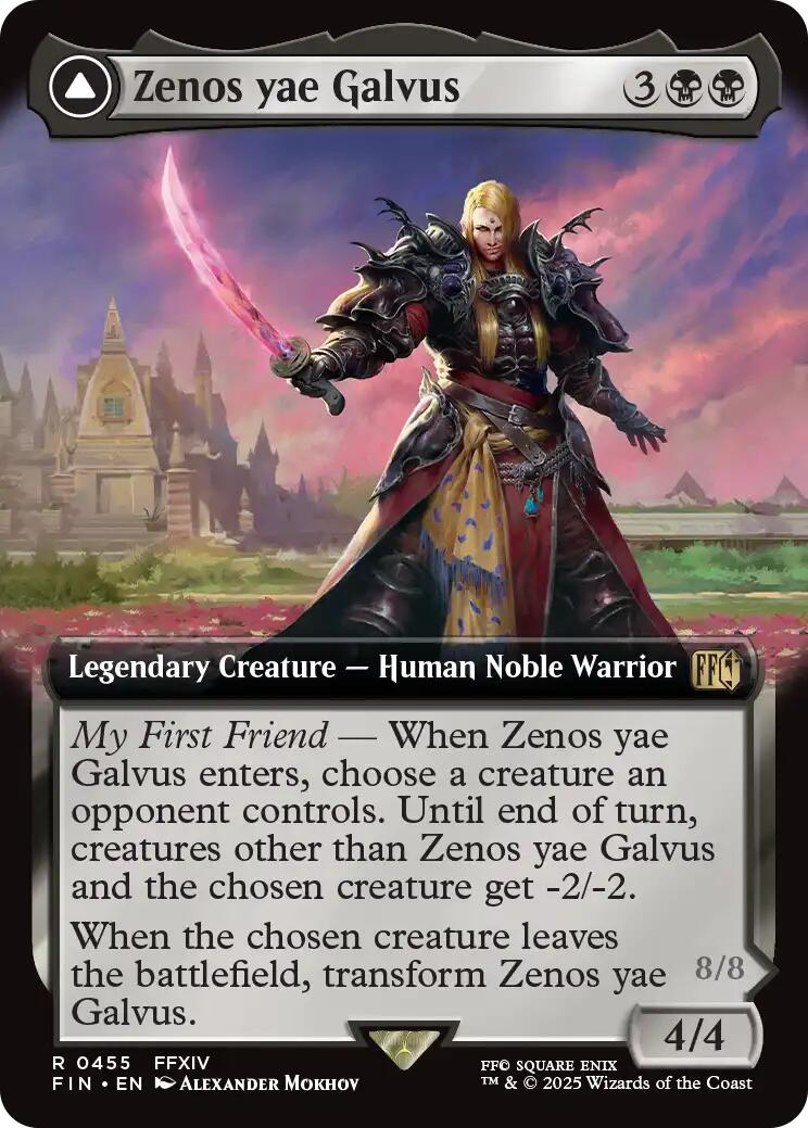 Image of Zenos yae Galvus // Shinryu, Transcendent Rival (Extended Art) [FINAL FANTASY]