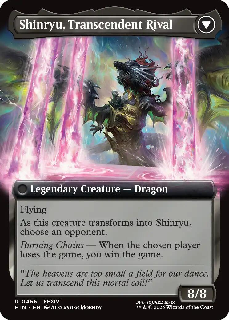 Image of Zenos yae Galvus // Shinryu, Transcendent Rival (Extended Art) [FINAL FANTASY]