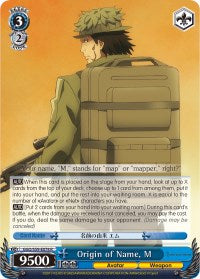 Image of Origin of Name, M (GGO/S59-E078 R) [Gun Gale Online]