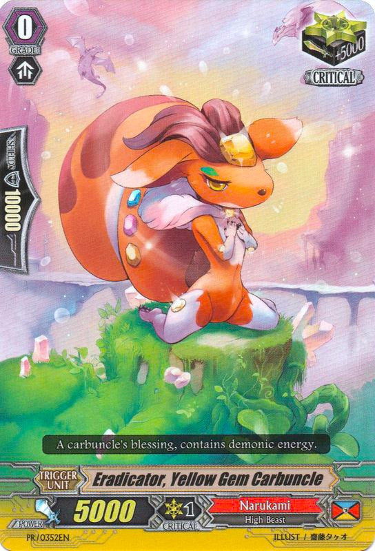 Image of Eradicator, Yellow Gem Carbuncle (PR/0352EN) [Promo Cards]