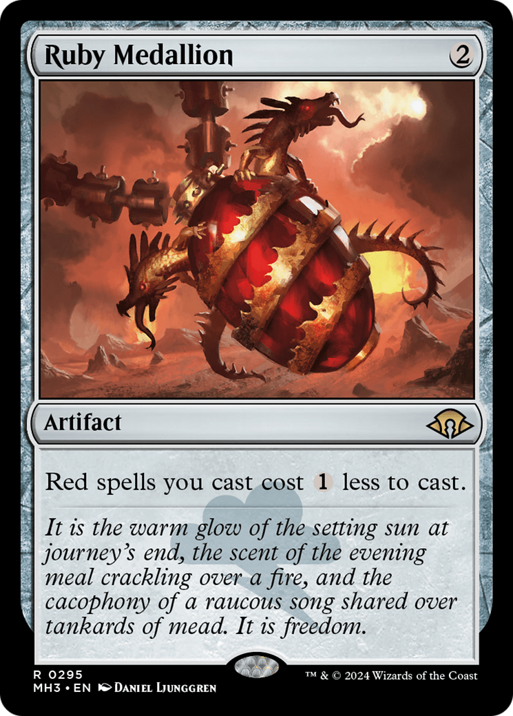 Image of Ruby Medallion [Modern Horizons 3]