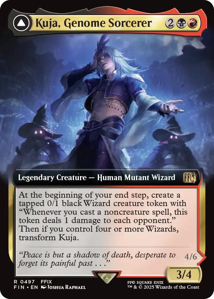 Image of Kuja, Genome Sorcerer // Trance Kuja, Fate Defied (Extended Art) [FINAL FANTASY]