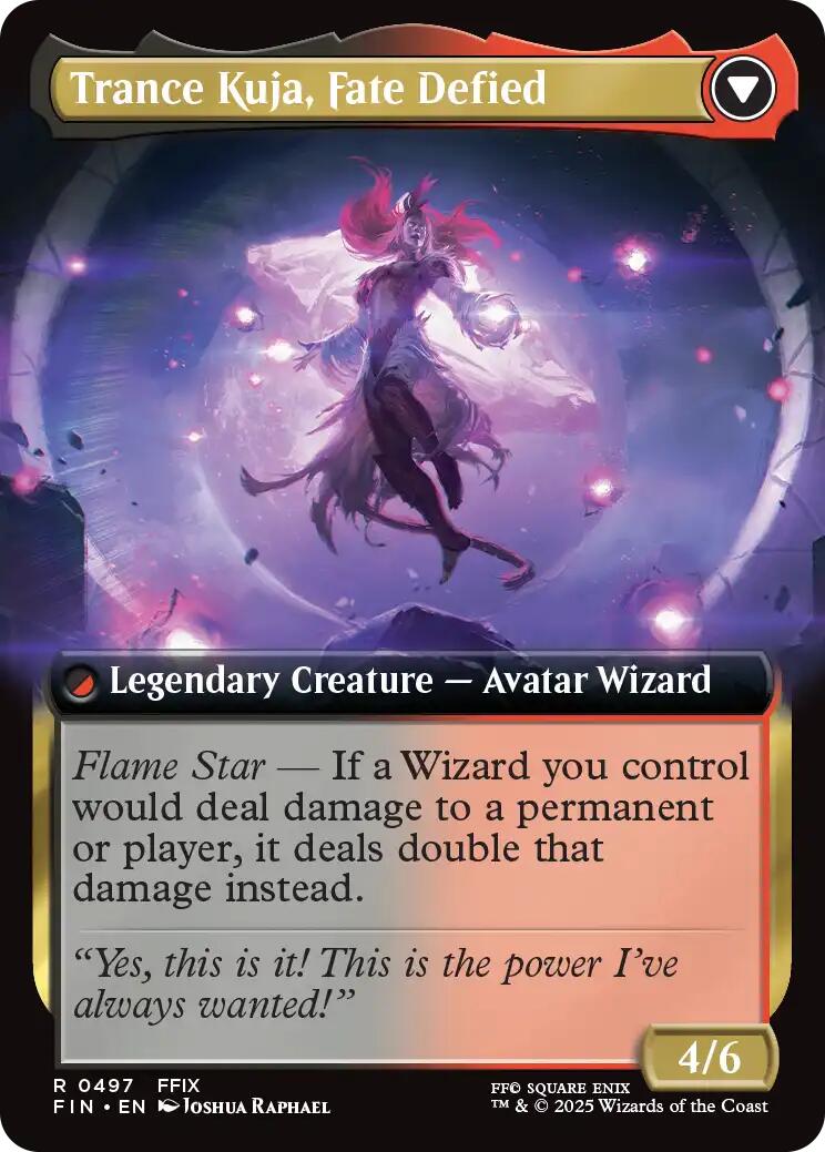 Image of Kuja, Genome Sorcerer // Trance Kuja, Fate Defied (Extended Art) [FINAL FANTASY]