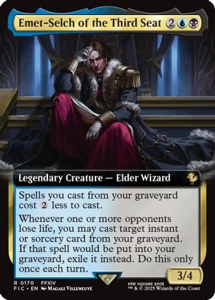 Image of Emet-Selch of the Third Seat (Extended Art) [FINAL FANTASY Commander]