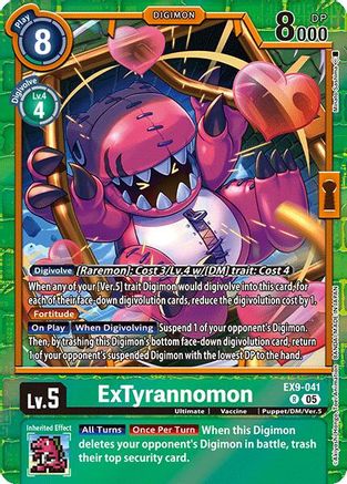 Image of ExTyrannomon [EX9-041] [Versus Monsters]