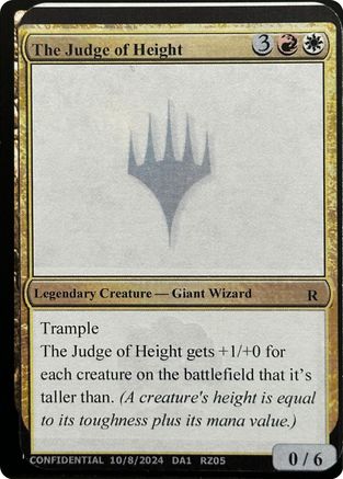 Image of The Judge of Height [Unknown Event]
