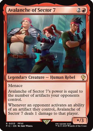 Image of Avalanche of Sector 7 [FINAL FANTASY Commander]