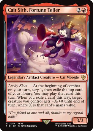 Image of Cait Sith, Fortune Teller [FINAL FANTASY Commander]