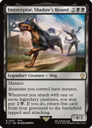 Image of Interceptor, Shadow's Hound [FINAL FANTASY Commander]