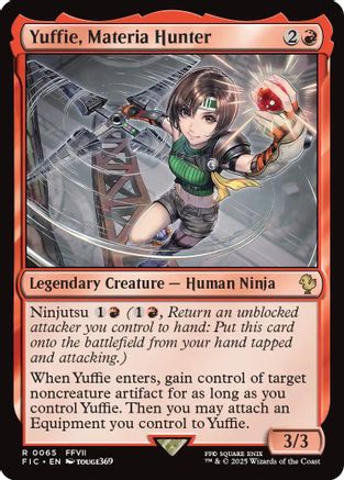 Image of Yuffie, Materia Hunter [FINAL FANTASY Commander]