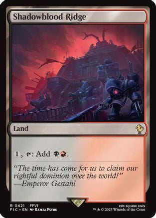Image of Shadowblood Ridge [FINAL FANTASY Commander]