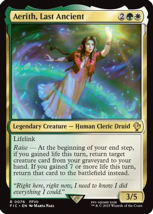 Image of Aerith, Last Ancient [FINAL FANTASY Commander]